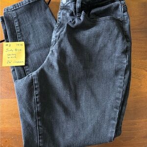 Judy Blue Black Skinny Jeans Size 14W